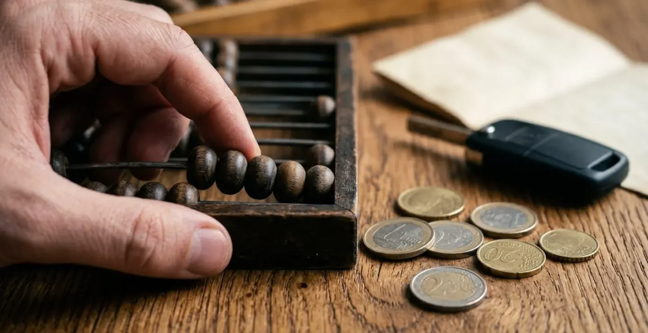 Illustration symbolique du calcul de rentabilité d'une formation de conduite préventive