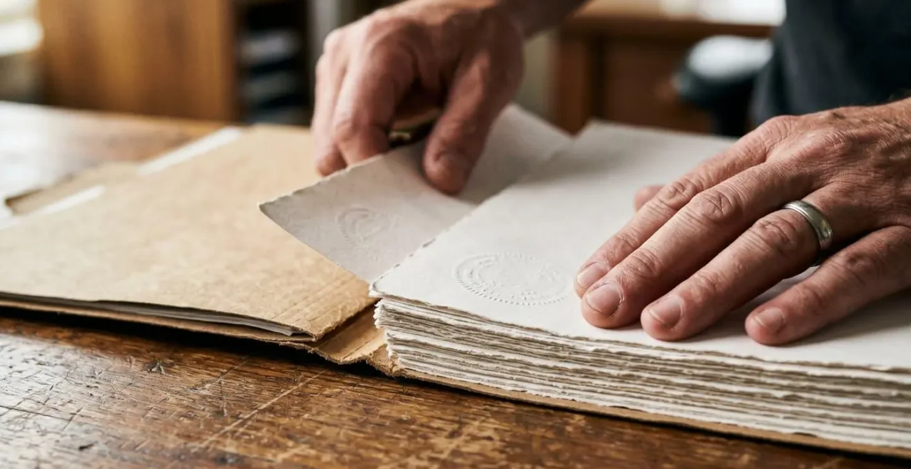 Préparation organisée d'un dossier administratif complet avec documents officiels et formulaires