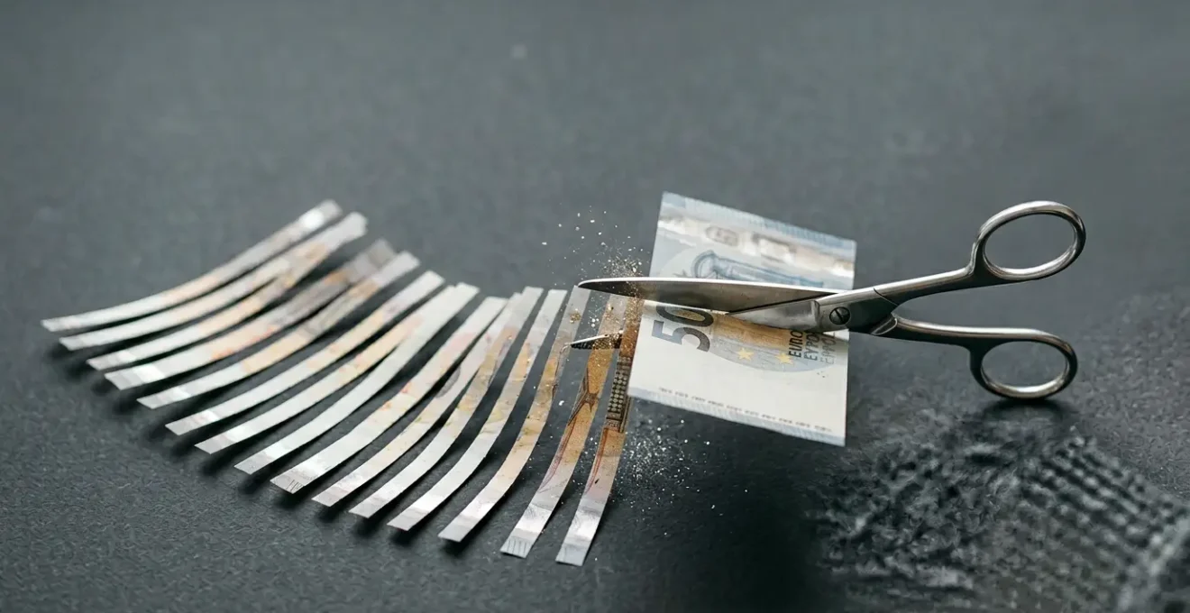 Representation visuelle des frais caches de la mensualisation d'assurance